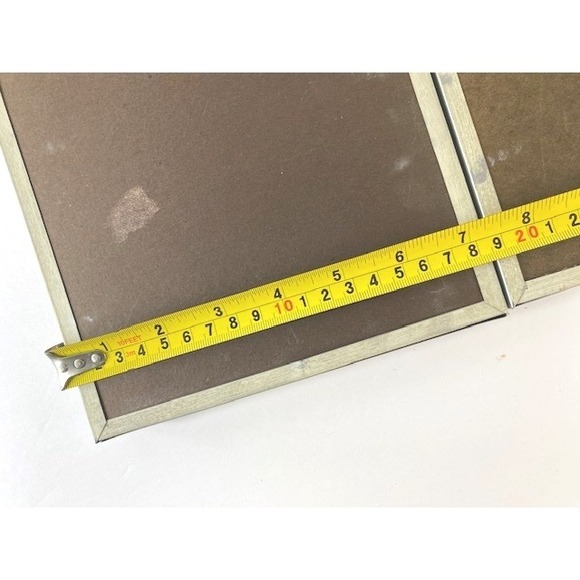 Vintage Carina Ballerina Framed Art Prints Set of 2 Silver Gold Tone Mid Century - Picture 9 of 10